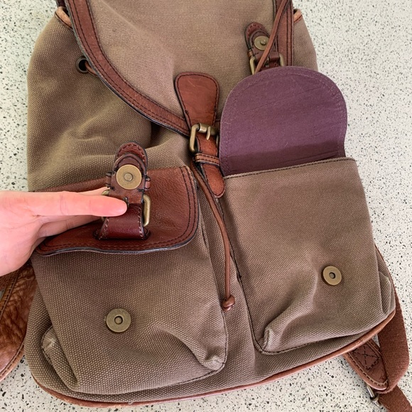 FOSSIL Vintage Drawstring Rucksack - Picture 6 of 16